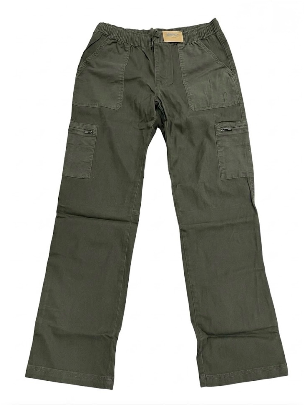Thereabouts boys Pull-On Adjustable Waist Straight Cargo Pants in Olive size xl